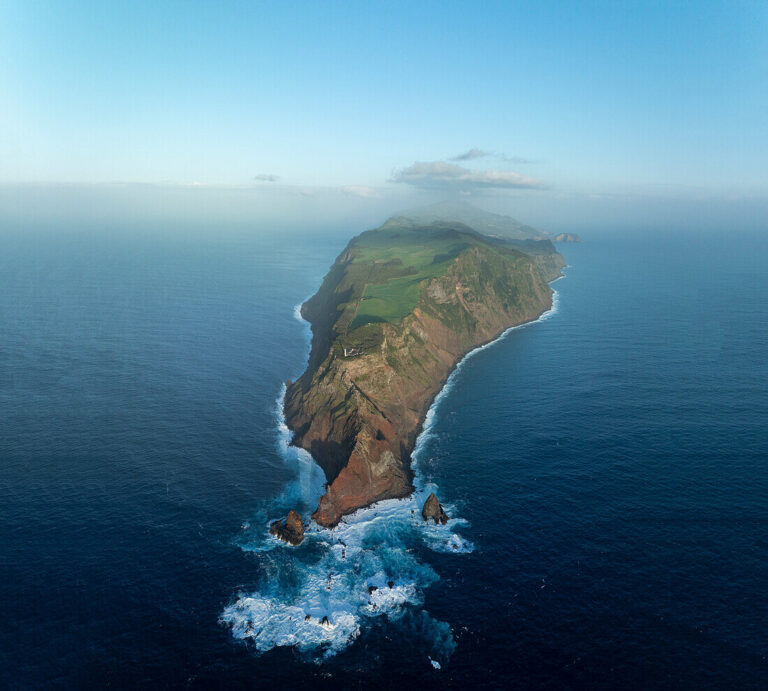 fajã coastline landscape são jorge island azores